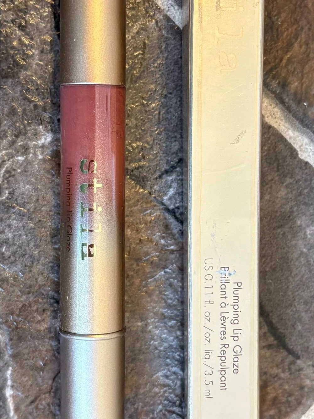 Stila Plumping Lip Glaze — Dusty Rose Mauve